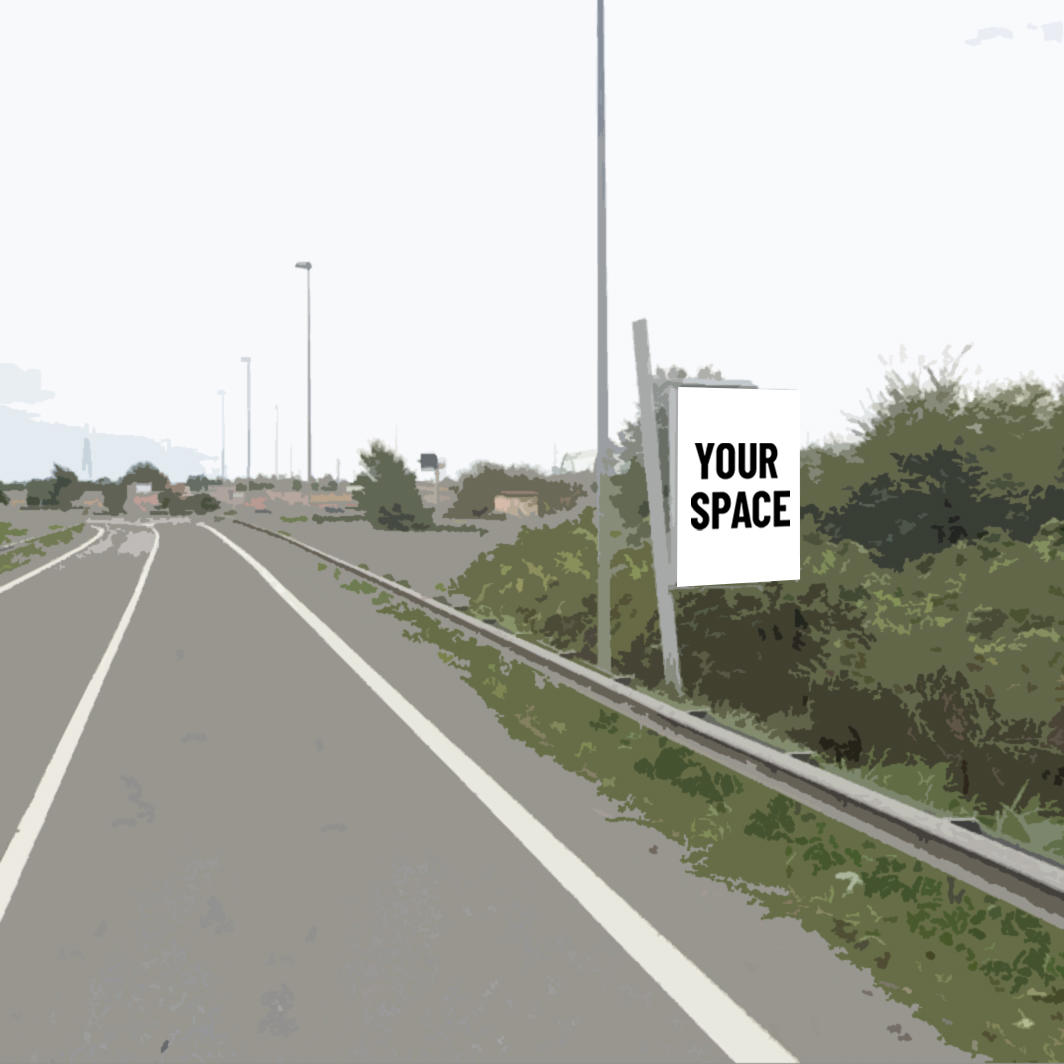SPAZIO PUBBLICITARIO 250 x 180 Raccordo A21 Brescia Sud  (PONCARALE) Dal 20/10/2026 al 17/11/2026 29 giorni